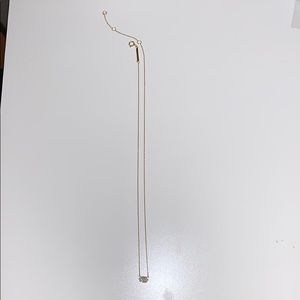 Kendra Scott Gold Marisa Necklace White Diamond